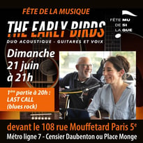 The Early Birds, Rock blues folk acoustique
