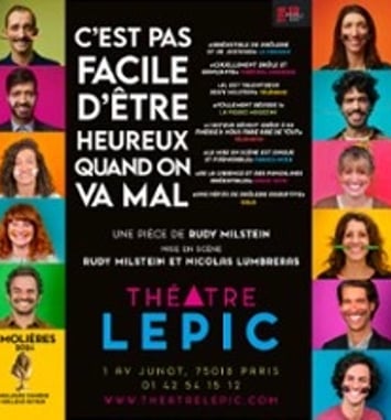 C'est pas facile d'être heureux... quand on va mal