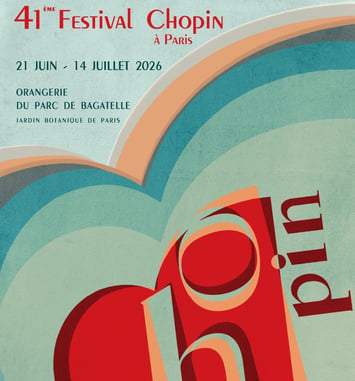 Festival Chopin à Paris 2026 affiche