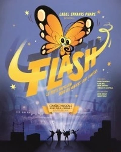 Flash, le Petit Papillon dont les minutes sont Contées