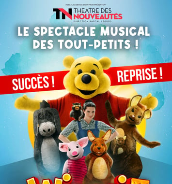 Winnie et le Coffre aux Merveilles, spectacle musical à Paris du 3 octobre 2026 au 3 janvier 2027