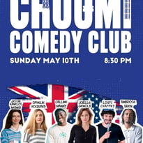 Choumi Comedy Club, in english