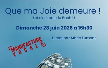 Que ma joie demeure !