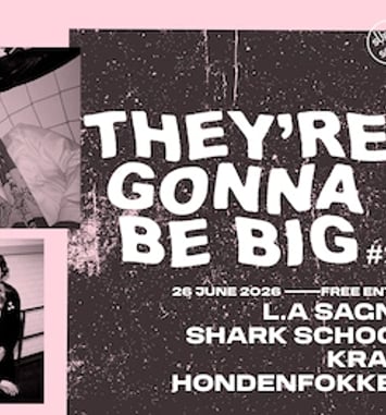 L.A Sagne + Shark School + Kram + Hondenfokker