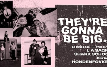 L.A Sagne + Shark School + Kram + Hondenfokker