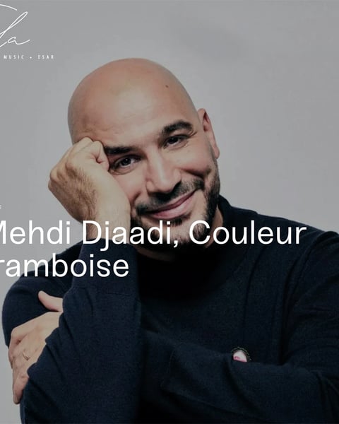 Mehdi Djaadi : Couleur framboise