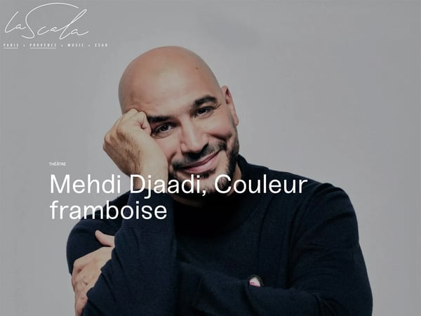 Mehdi Djaadi : Couleur framboise