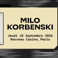 Milo Korbenski en concert !