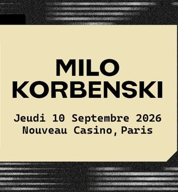 Milo Korbenski en concert !