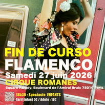 Spectacle des élèves de Flamenco en France