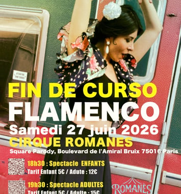 Spectacle des élèves de Flamenco en France