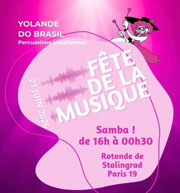 Yolande do Brasil, la batucada rose de Paris