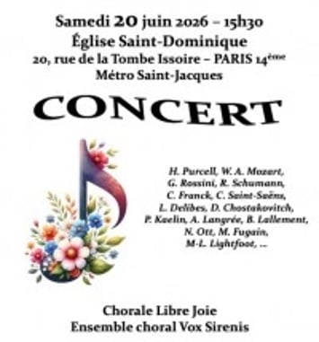 Chorale Libre Joie et Ensemble Vox Sirenis