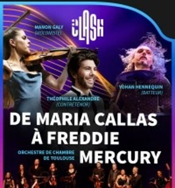 Clash Pop : de Maria Callas à Freddie Mercury