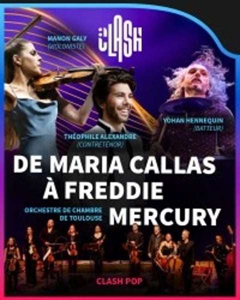Clash Pop : de Maria Callas à Freddie Mercury