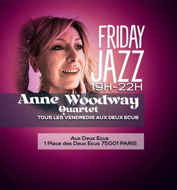 Anne Woodway Quartet Friday Jazz