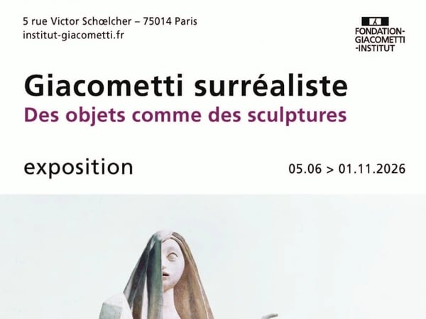 Giacometti surréaliste, des objets comme des sculptures