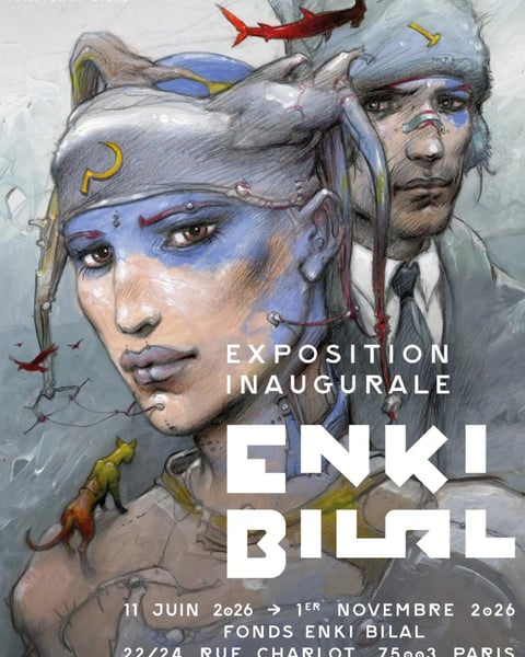 Enki Bilal, Exposition Inaugurale