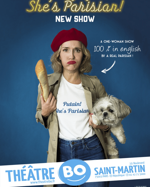 Oh My God She's Parisian! English Comedy Show in Paris