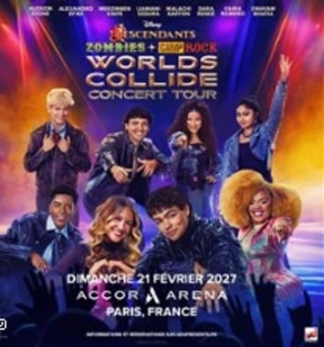 Disney Descendants, ZOMBIES & Camp Rock, Worlds Collide Concert Tour