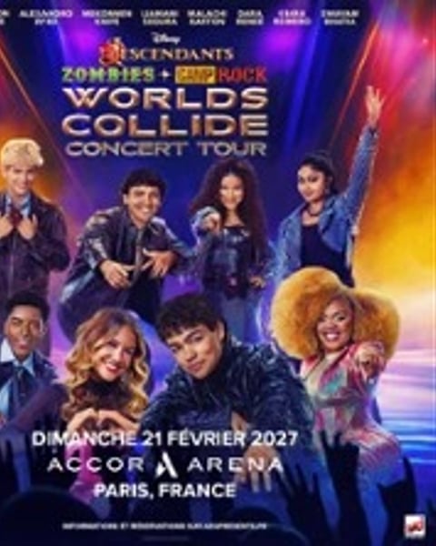 Disney Descendants, ZOMBIES & Camp Rock, Worlds Collide Concert Tour