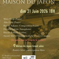 Piano & jazz en fête à la Maison du Japon !
