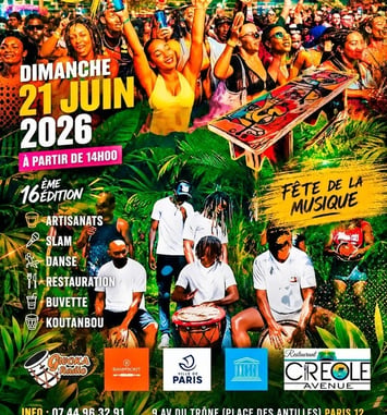 Fête du Gwoka (Place des Antilles)