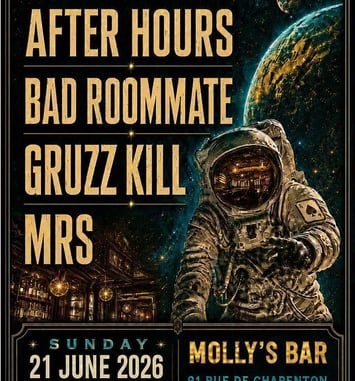 Molly's Goes Loud: Soirée rock avec After Hours / Bad Roommate / Gruzz Kill / MRS / & guests
