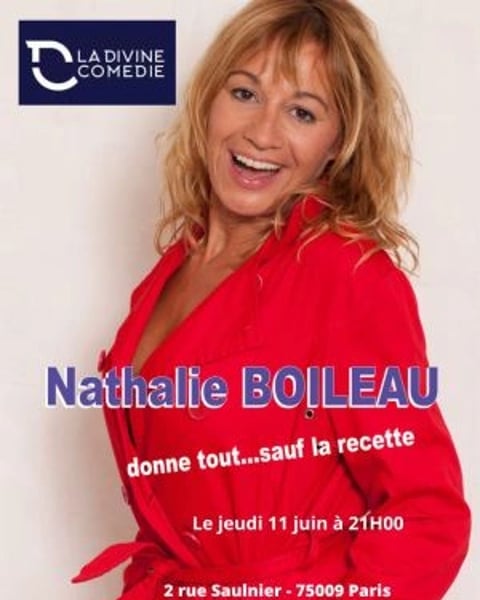 Nathalie Boileau donne tout... sauf la recette