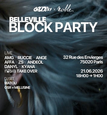 Brume(s) x Noble. Blockparty