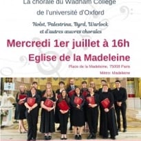Chorale du Wadham College d'Oxford