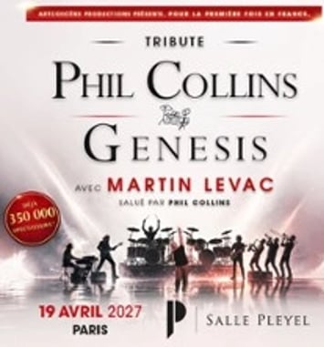 Phil Collins et Genesis Tribute avec Martin Levac