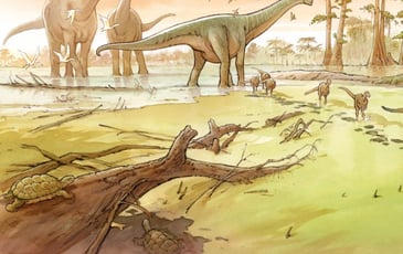 Sur les Traces des Dinosaures