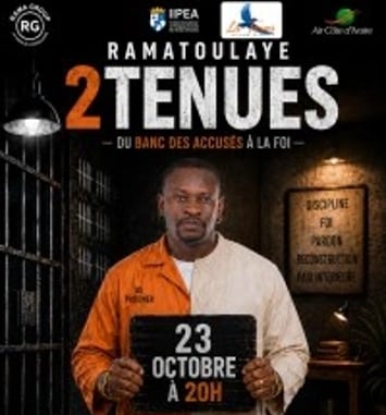 Ramatoulaye : 2 Tenues : du Banc des Accusés à la Foi