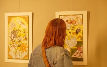 Vernissage de l'exposition "Échos de la Sirène"