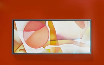 Tableau signé Guillaume Bottazzi, face au parc Montsouris
