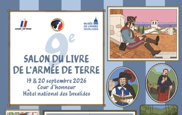 9e salon du livre de l'armée de Terre