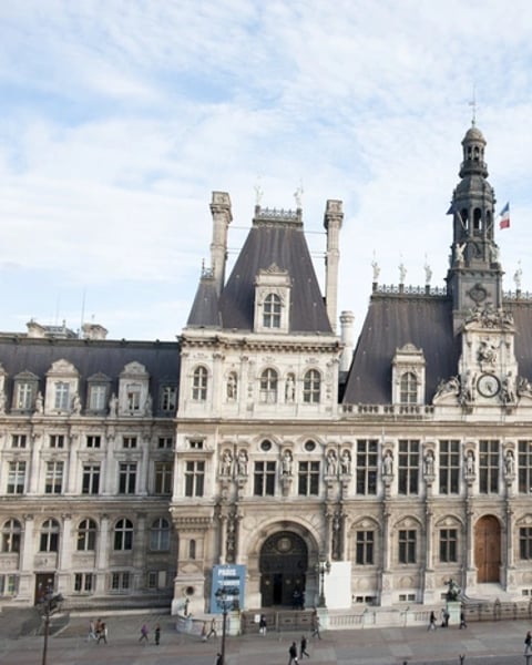 Visite de l'Hôtel de Ville de Paris