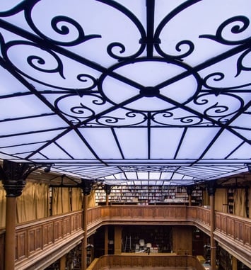 Visite de la bibliothèque