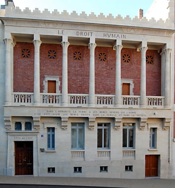 Visite guidée du site historique de l'Ordre maçonnique Le Droit Humain