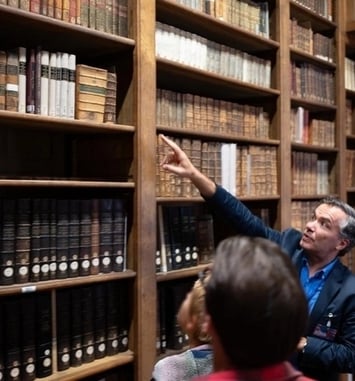 Visite guidée de la bibliothèque historique des Archives nationales