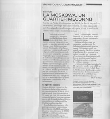 Visite guidée de la Moskowa