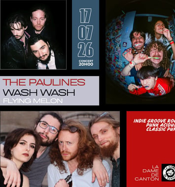 The Paulines x Wash Wash x Flying Melons