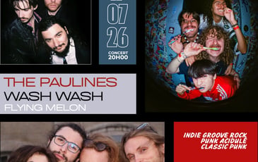 The Paulines x Wash Wash x Flying Melons