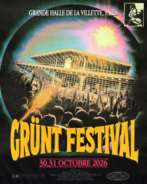 Grünt Festival 2026 affiche