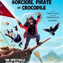 Sorcière, pirate et crocodile