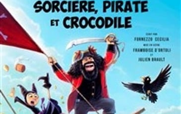 Sorcière, pirate et crocodile