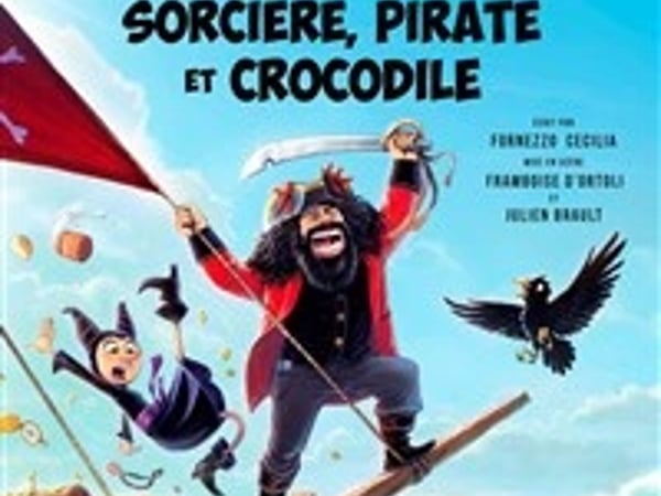 Sorcière, pirate et crocodile