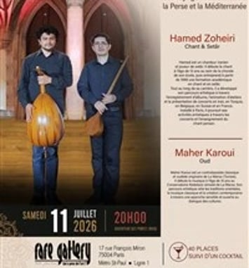 Hamed Zoheiri & Maher Karoui dans Musique persane et traditions orientales