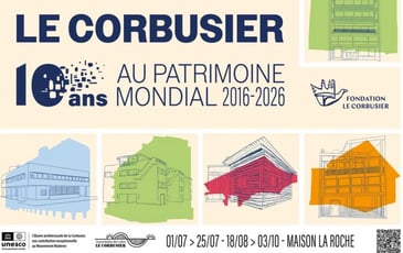 Le Corbusier, 10 ans au Patrimoine mondial